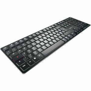 CHERRY KW X ULP Keyboard - Wired/Wireless Connectivity - USB Type A Interface - RGB LED - English (US) - Black - Mechanica