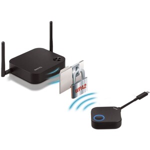 BenQ InstaShow WDC10C IEEE 802.11ac 867 Mbit/s Wireless Presentation Gateway - 5 GHz, 2,40 GHz - 2 x Externe Antenne(n) - 
