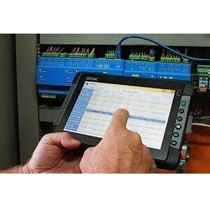 Getac T800G2 Rugged Tablet - 20.6 cm (8.1") WXGA - 4 GB - 128 GB Storage 64-bit - Black - Atom x7 Quad-core (4 Core) x7-Z8