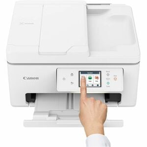 Canon PIXMA TS7650i Wireless Inkjet Multifunction Printer - Colour - White - Copier/Printer/Scanner - 1200 x 1200 dpi Prin
