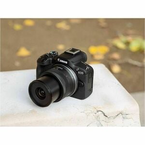 Canon EOS R50 24.2 Megapixel Mirrorless Camera with Lens - 18 mm - 45 mm (Lens 1), 55 mm - 210 mm (Lens 2) - Black - APS-C