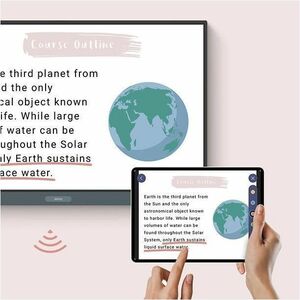 BenQ Board Pro RP8604 2184,40 mm 4K UHD LCD Collaboration Display - ARM - 8 GB - Touchscreen - 16:9 Seitenverhältnis - 384