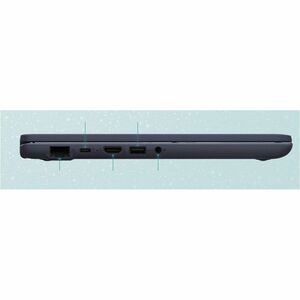 Asus BR1402F BR1402FGA-NT0289XA 35.6 cm (14") Touchscreen Rugged Convertible 2 in 1 Notebook - Full HD - Intel N-Series i3