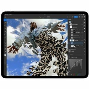 Apple iPad Pro (7th Generation) A2925 Tablet - 13" - Apple M4 - 8 GB - 256 GB Storage - Space Black - M4 Nona-core (9 Core