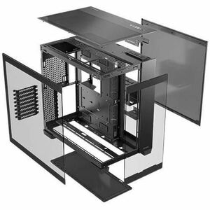 Boîtier d'ordinateur Antec Constellation C8 - Tour - Noir - Acier, Plastique, En verre trempé - 6 xBaie(s) - 10 x Ventilat