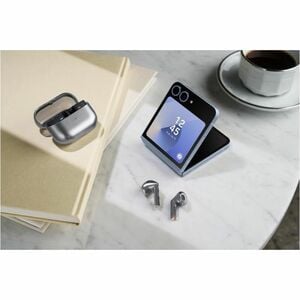 Casque (Oreillette) Samsung Galaxy Buds3 - True Wireless - Design Intra-auriculaire - Stéréo - Couleur Argenté - Bixby - B