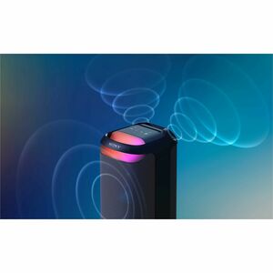 Sony SRSXV800B Portable Bluetooth Speaker System - 20 Hz to 20 kHz - Battery Rechargeable - USB