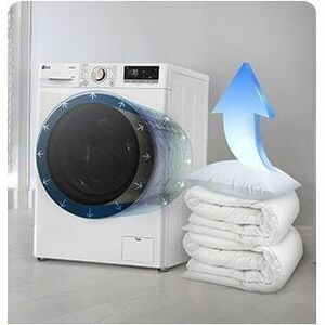 Lavatrice/asciugatrice LG D4R7011TSWG Caricamento Frontale 11 kg - 6 kg Trocknen - Bianco - Funzione vapore - 1400 Velocit