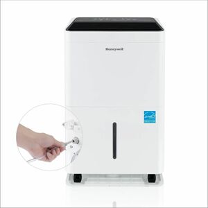 Honeywell TPFIT50PWK Dehumidifier - 1.75 gal Tank - 4000 Sq. ft. - White
