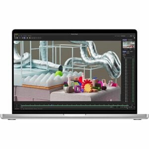 Apple MacBook Pro MX2U3LL/A 16.2" Notebook - Apple M4 Pro - 48 GB - 512 GB SSD - English (US) Keyboard - Silver - Apple M4