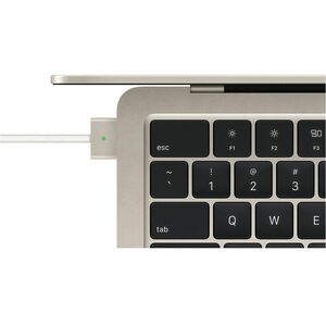 Apple MacBook Air MC7W4CH/A 34.5 cm (13.6") 笔记本电脑 - Apple - 16 GB - 256 GB SSD - 中文 键盘 - 星光色 - Apple M2 芯片 - 2560 x 1664 -