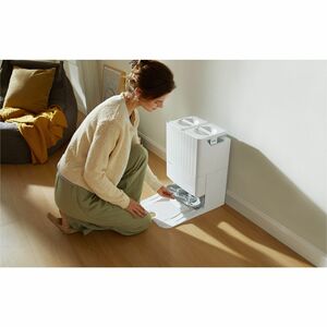 Robot Vacuum Cleaner Roborock Qrevo Plus senza filo - Bianco - 60 W Motore - 330 mL Capacità polvere - 80 mL Capacità serb