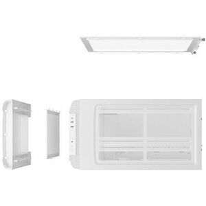 be quiet! Pure Base 501 Pure Base 501 Airflow Window White Computergehäuse - ATX, Micro ATX, Mini ATX Motherboard Supporte