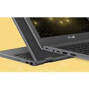 Asus BR1100C BR1100C-C41XA-3Y 29.5 cm (11.6") Rugged Netbook - HD - Intel Celeron N4500 - 4 GB - 128 GB Flash Memory - Dar