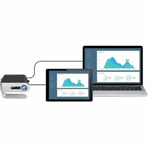 ViewSonic M1E MAX LED Projector - Front - 1080p