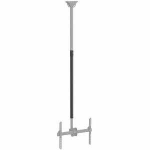 Neomounts Ceiling Mount for TV - Black - Height Adjustable - 1 Display(s) Supported - 94 cm to 177.8 cm (70") Screen Suppo