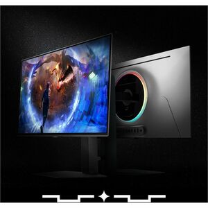 Monitor de juego OLED Samsung Odyssey OLED G6 S27DG600SL 27" (68.6cm) Class WQHD - 16:9 - Plata - 27" (68.6cm) Viewable - 