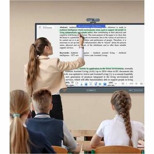 BenQ Board Pro RP6504 4K UHD LCD Collaboration Display - ARM - 8 GB - Infrarosso (IrDA) - Touchscreen - 16:9 Rapporto di f
