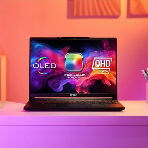 MSI Stealth A16 AI+ Stealth A16 AI+ A3XWJG-074US 16" Copilot+ PC Gaming Notebook - QHD+ - 240 Hz - AMD Ryzen AI 9 HX 370 -