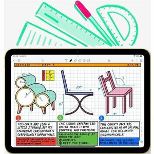 Apple iPad (11th Generation) A3354 平板 - 27.9 cm (11") - 6 GB - 256 GB 存储 - 黄色 - 五核（5核） 3.40 GHz - 2360 x 1640 - 面内交换(IPS)技