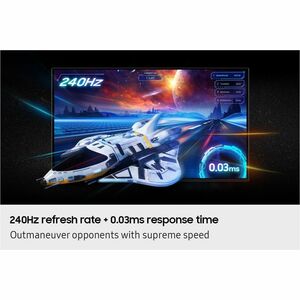 Moniteur OLED gaming Samsung Odyssey OLED G8 S32FG810SU 32" Class 4K UHD - 16:9 - Argenté - 81,3 cm (32") Viewable - OLED 