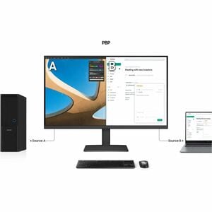 Samsung ViewFinity S8 S37D800UAU 37" Class 4K UHD LED Monitor - 16:9 - Black - 94 cm (37") Viewable - Vertical Alignment (