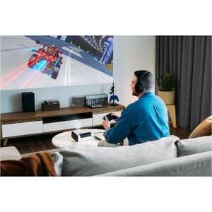 ViewSonic M10 Laser Projector - Portable, Ceiling Mountable - High Dynamic Range (HDR) - 1920 x 1080 - Front, Ceiling - 21
