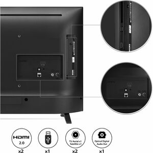 Smart LED-LCD TV 2022 LG LQ630B 32LQ630B6LA - 81,3 cm - HDTV - High Dynamic Range (HDR) - Nero - HDR10, HDR10 Pro, HLG - D