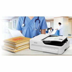 Epson B11B273201 Large Format Flatbed/ADF Scanner - 600 x 1200 dpi Optical - 30-bit Color - 10-bit Grayscale - 30 ppm (Mon