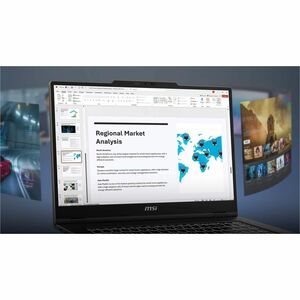 MSI VenturePro 17 AI VenturePro 17 AI A1UDXG-007NZ 17.3" Notebook - Full HD - 144 Hz - Intel Core Ultra 7 155H - 16 GB - 1