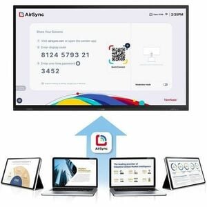 ViewSonic ViewBoard IFP8663-2C 2174,24 mm 4K UHD LCD Collaboration Display - ARM Cortex A76 + A55 - 32 GB LPDDR - Projizie