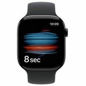 Watch Series 11 GPS 42mm Jet Black Aluminium Case with Black Sport Band - M/L