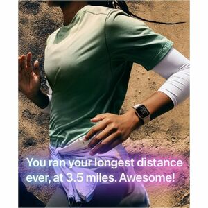 Apple Watch SE 3 Smartwatch - 44 mm Case Height - 38 mm Case Width - Starlight Tasche, Farbe - Starlight Band Color - Alum