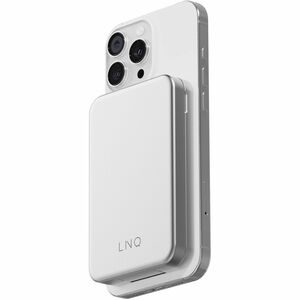 LINQ LQWPS082. Battery capacity: 8000 mAh, Wireless charging. Total output power: 5 W. Product colour: Silver