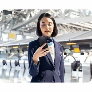 AX86R Ruggedized WiFi Phone. 2.4in 240x320 TFT color screen. IP67-rated waterproof and dust-proof drop-proof up to 1.8 met