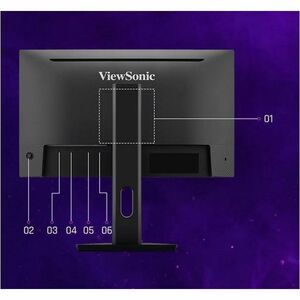Moniteur LED ViewSonic Elite XG24G1 24" Class Full HD - 16:9 - 60,5 cm (23,8") Viewable - Technologie IPS - LED Rétroéclai