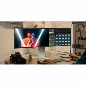 Monitor LCD LG 49U950A-W 1244,6 mm (49") Class WQHD Schermo curvo - 124,5 cm (49") Viewable - Tecnologia In-plane Switchin