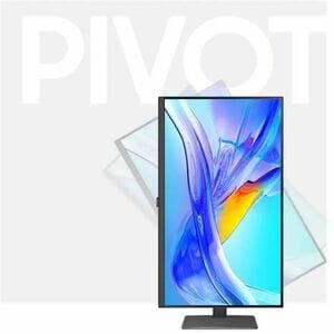 Samsung ViewFinity S8 S32D804UAW 32" (81.3 cm) Class 4K UHD LCD Monitor - 16:9 - Black - 32" (81.3 cm) Viewable - Vertical