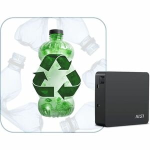 Sistema Barebone MSI Cubi NUC AI Cubi NUC AI 1UMG-018BEU - Mini PC - 1 x Intel Core Ultra 7 155H 1,40 GHz Hexadeca core (1