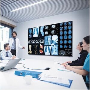 LCD Pantalla digital Signage Samsung QM85C 2159mm 4K UHD - 24 Horas/7 Días Operación - Energy Star - Vertical Alignment (V