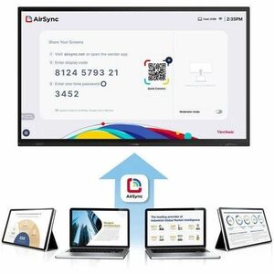 ViewSonic ViewBoard IFP6563-1C 1651 mm 4K UHD LCD Écran de collaboration - ARM Cortex A76 + A55 - 16 Go LPDDR - Dalle à Te