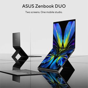 Asus ZenBook Duo UX8407 UX8407AA-SN079W 35.6 cm (14") Touchscreen Detachable Copilot+ PC 2 in 1 Notebook - 3K - 144 Hz - I