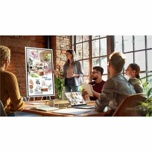 Samsung Flip WM55FX 55" 4K UHD LCD Collaboration Display - Infrared - Touchscreen - 16:9 Aspect Ratio - 3840 x 2160 - LED 