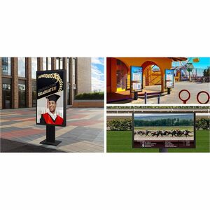 LG 49XE4P-B 1244.60 mm LCD Digital Signage Display - 24 Hours/7 Days Operation - In-plane Switching (IPS-M+) Technology - 