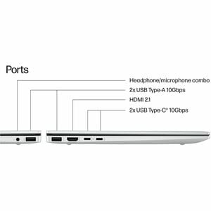 HP OmniBook 7 Aero 13-bg1000 13-bg1050AU 33.8 cm (13.3") Copilot+ PC Notebook - WUXGA - AMD Ryzen AI 5 Ryzen AI 300 Series