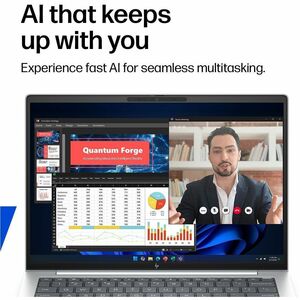 HP EliteBook 8 G2a 35.6 cm (14") Copilot+ PC Notebook - WUXGA - AMD Ryzen AI 5 Ryzen AI 400 435 - 16 GB - 512 GB SSD - Sma