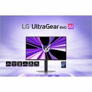 LG UltraGear evo 27GM950B-B 27" (68.6 cm) Class 5K2K WUHD Gaming LED Monitor - 16:9 - 27" (68.6 cm) Viewable - In-plane Sw