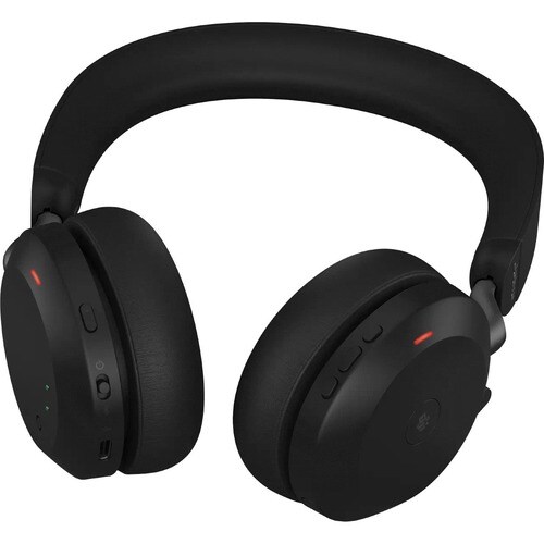 Jabra Evolve2 75
Link380c MS Stereo Stand Black
Lieferumfang: Evolve2 75 headset Black MS, Link 380 BT adapter USB-C MS, E