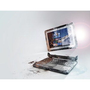 Panasonic Toughbook CF-20 CF-20E0205TG 25,7 cm (10,1 Zoll) Touchscreen 2 in 1 Notebook - 1920 x 1200 - Intel Core i5 (7th 