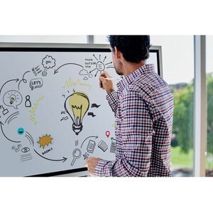 Samsung Flip 2 WM55R 55" Class LCD Touchscreen Monitor - 6.70 ms - 55" Viewable - InGlass Technology - 3840 x 2160 - 4K - 